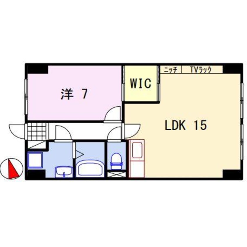 間取図 オーセント飯田