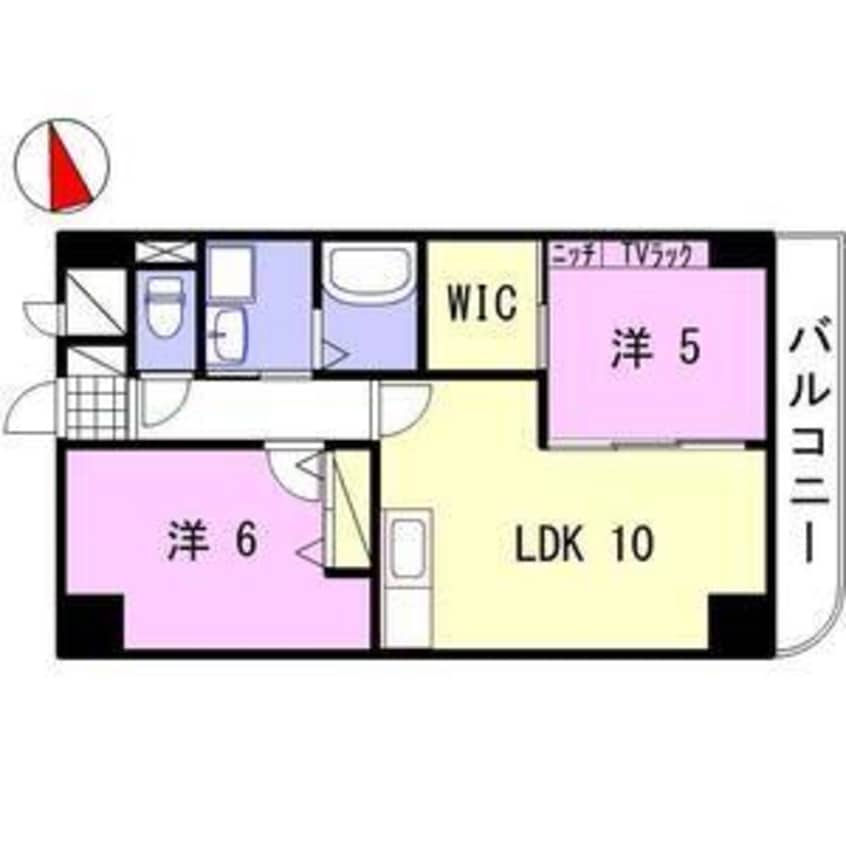 間取図 オーセント飯田