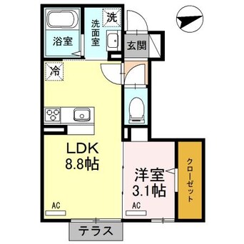 間取図 リッチキャッスルⅢ