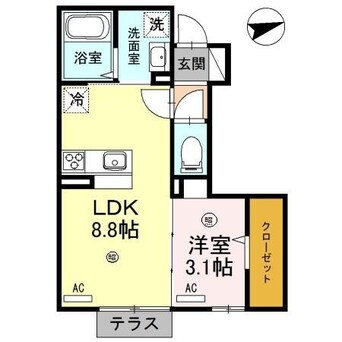 間取図 リッチキャッスルⅢ