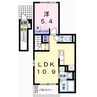 アサノ・モノカーメラ 1LDKの間取り