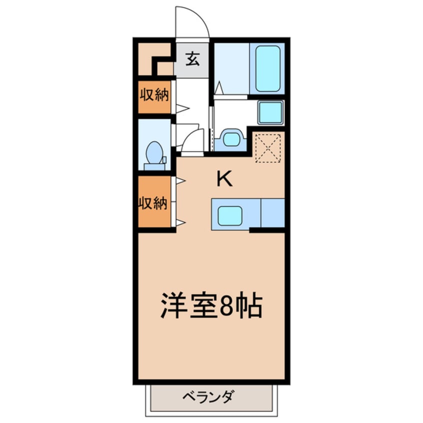 間取図 リベール熊見
