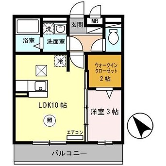 間取図 グレイシャス