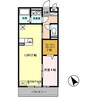 フィグガーデン 1LDKの間取り