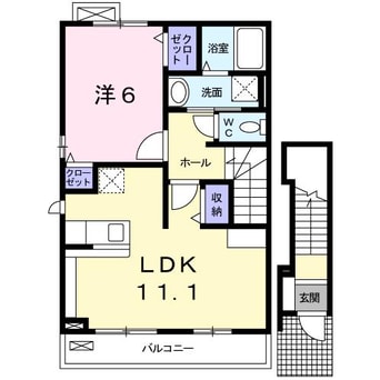 間取図 エレガンス中島