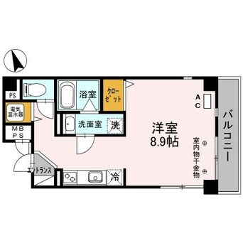 間取図 サクシード姫路駅南