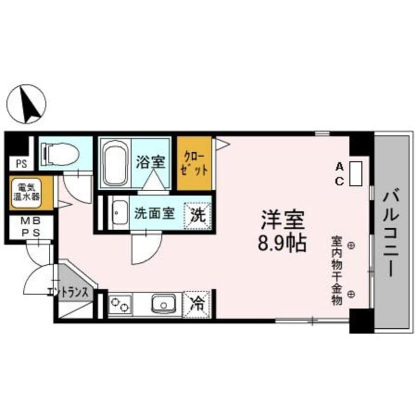 間取図 サクシード姫路駅南