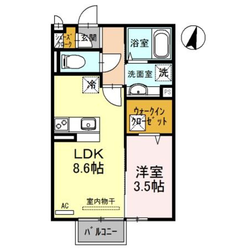 間取図 メゾンアドラブール