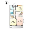 ストークコーポ大津茂 2LDKの間取り