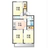 メゾン高須 3DKの間取り
