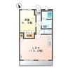 アベニール細江 1LDKの間取り