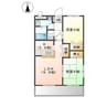 エクセル　ピア 2LDKの間取り