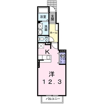 間取図 アライブカーサⅠ
