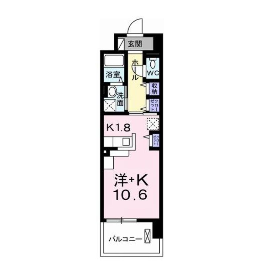 間取図 ポーシェガーデン２