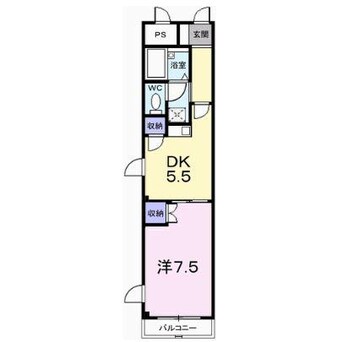 間取図 メゾンソレイユ