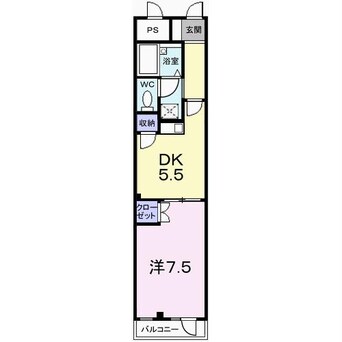 間取図 メゾンソレイユ