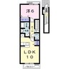 アンフィニ・S 1LDKの間取り