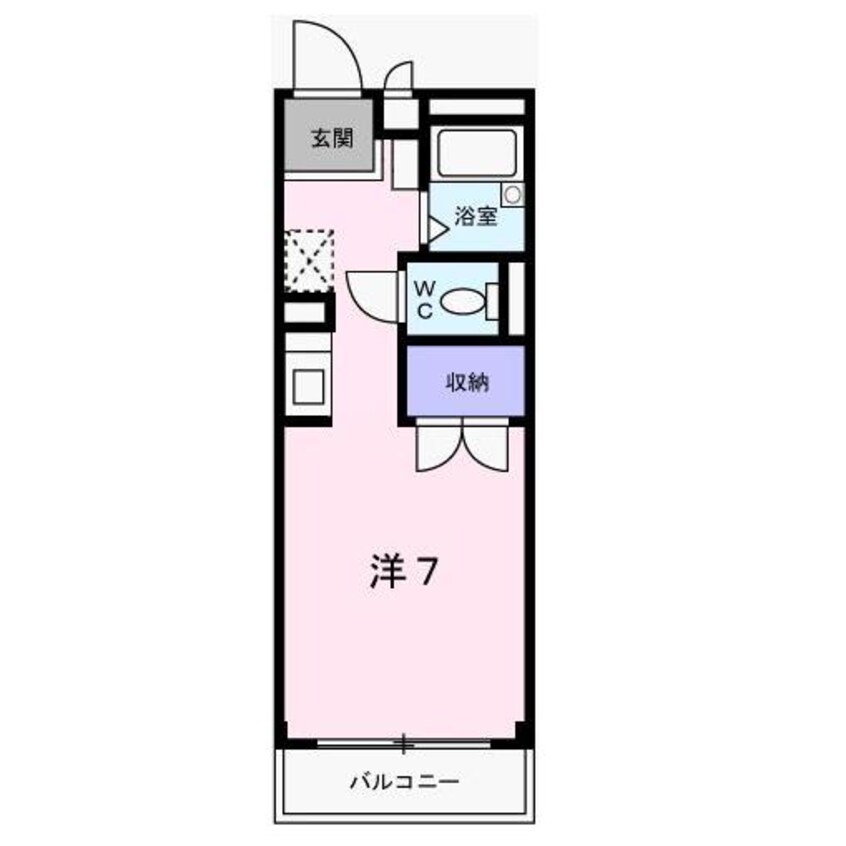 間取図 サンフレッチェ南条B