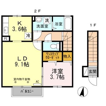 間取図 ウィット英賀保