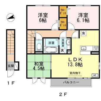 間取図 グランシャリオ　壱番館