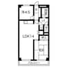ハイツ野田 2LDKの間取り