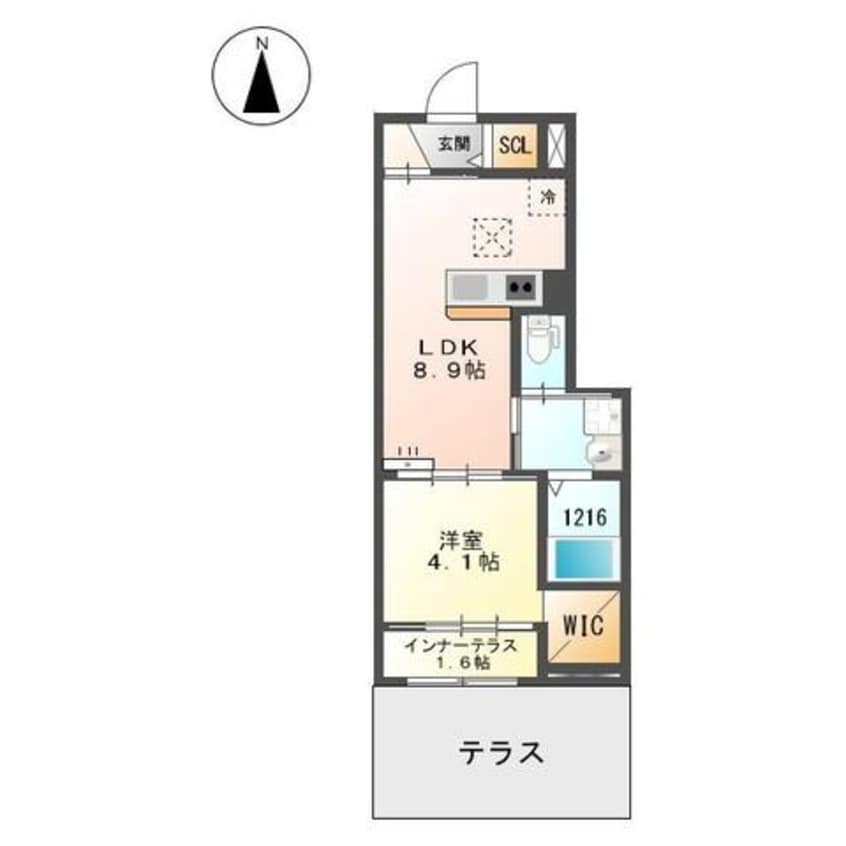 間取図 グランディールTS