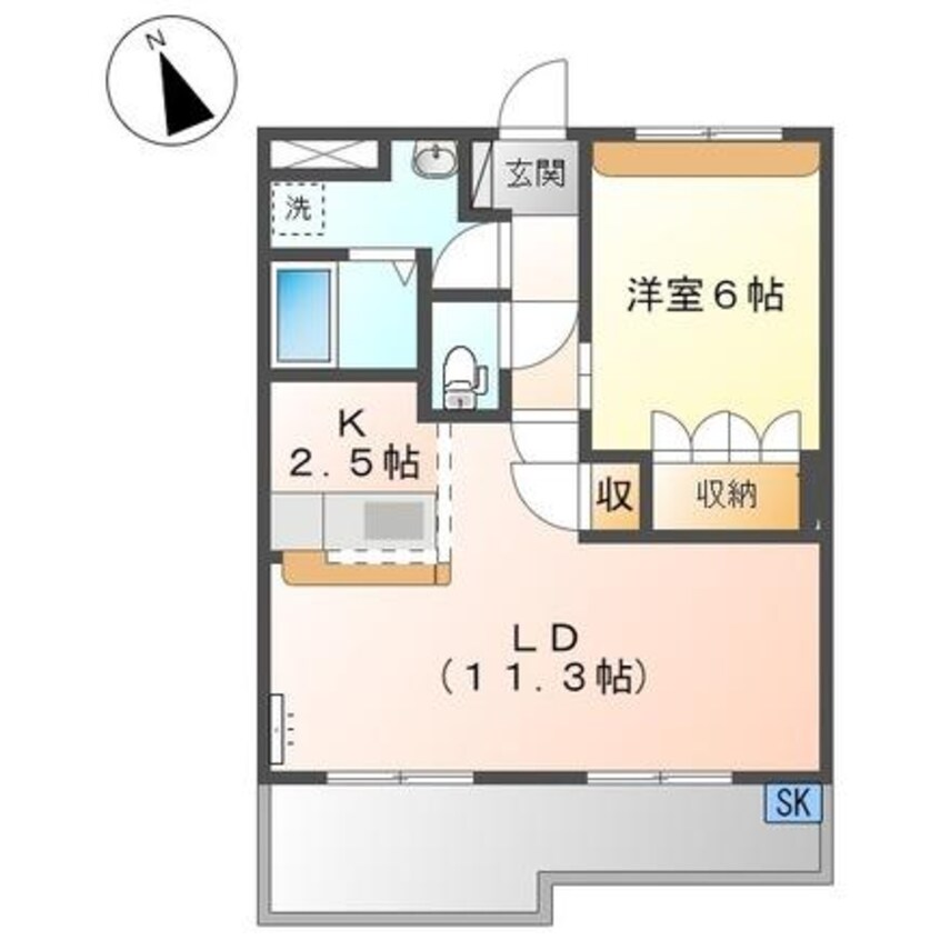 間取図 エスポア21