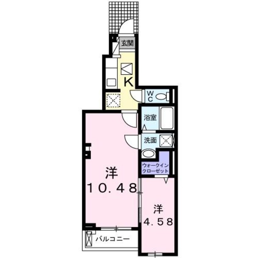 間取図 ラフレシール・ベルⅣ