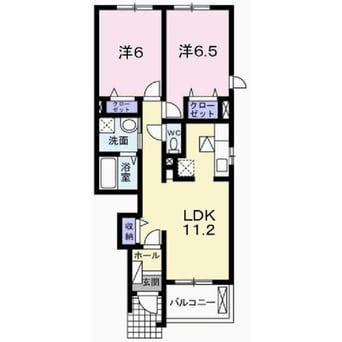 間取図 アルモニー　メゾンⅡ