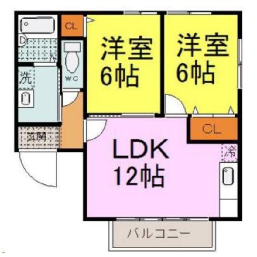 間取図 クラスティーナ