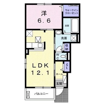 間取図 エピナールⅠ