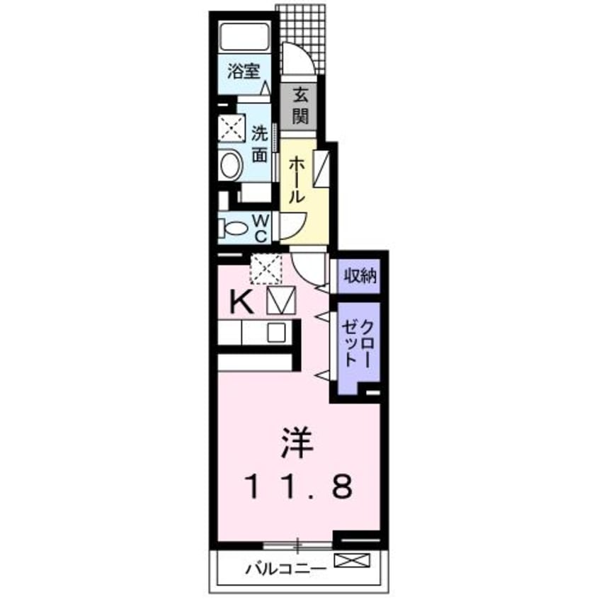 間取図 シャンディ・ウエスト