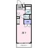 サンフレッチェ南条A 1Rの間取り