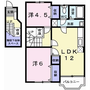 間取図 クレストヨコセキⅢ