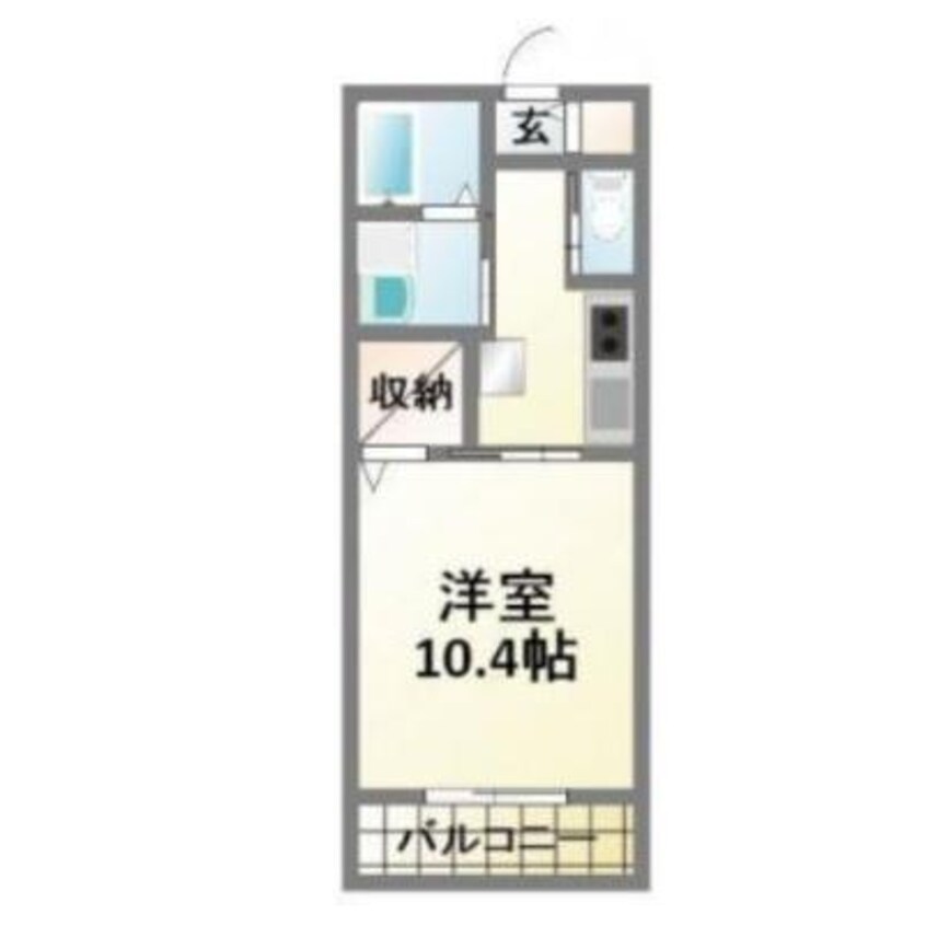 間取図 コート・ディア飾磨