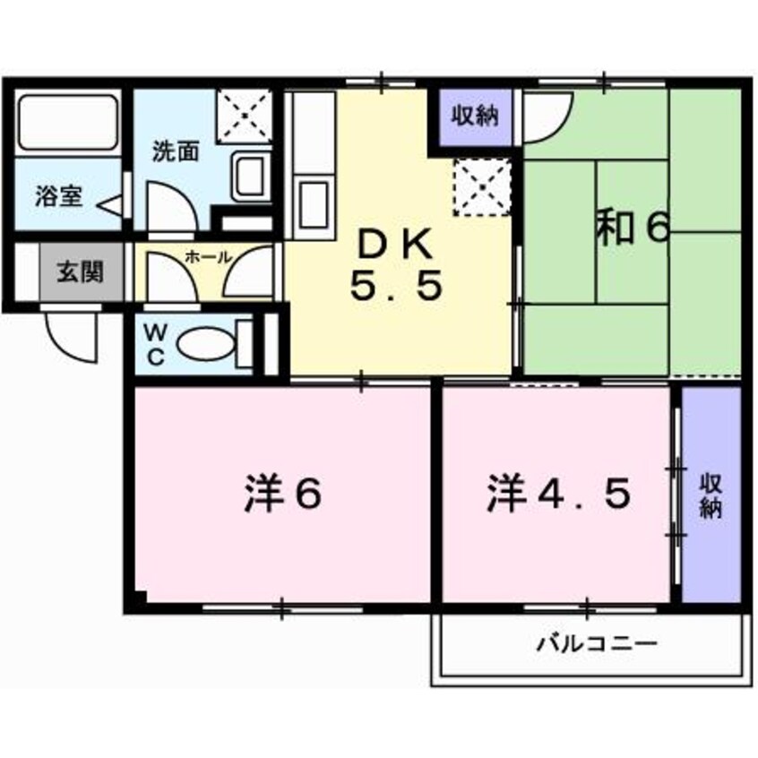 間取図 エスポワール