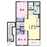 イチサンアベニューA 2LDKの間取り