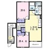 イチサンアベニューA 2LDKの間取り