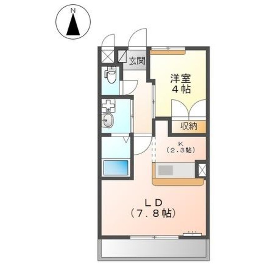 間取図 プランドール