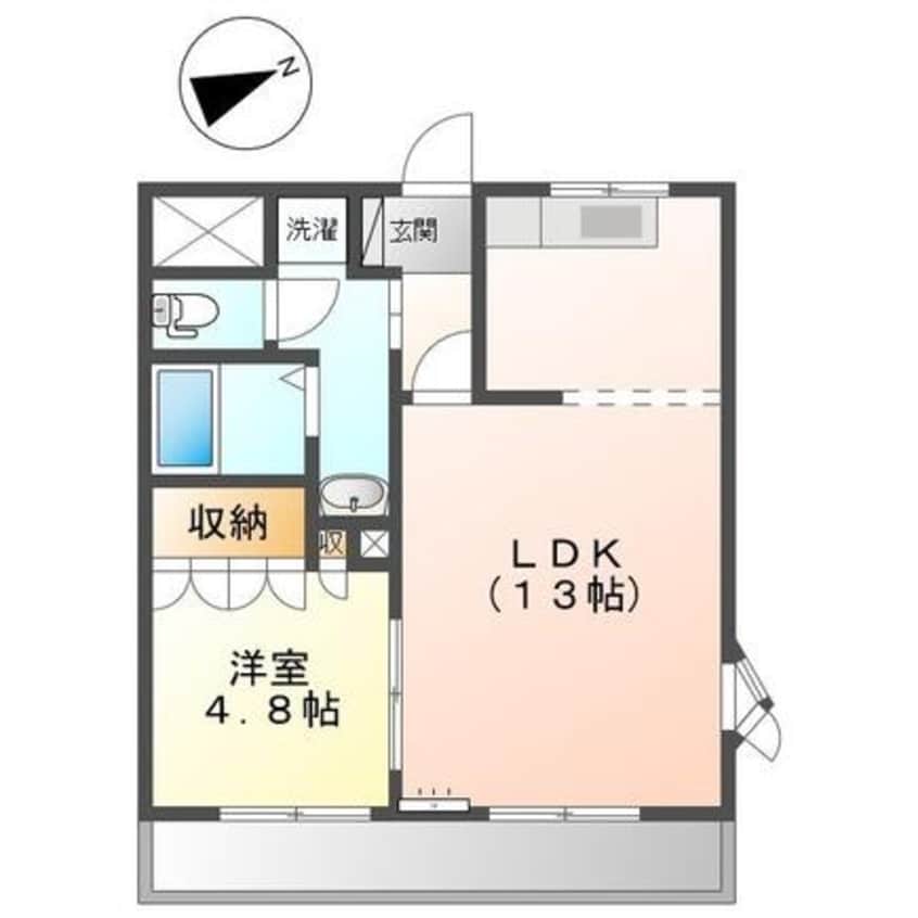 間取図 LEGACY　GARDEN　参番館