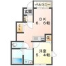 ピース苫編 1DKの間取り