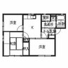 LE　HABITAT　A 3Kの間取り