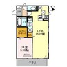 Casa　Felice 1LDKの間取り