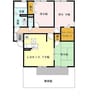 セリーヌヴィレッジ　B 3LDKの間取り