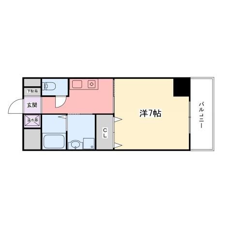 間取り図 インタービレッジ東延末Ⅱ