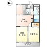 コンフォール　アイ 2DKの間取り