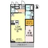 ウエスト　ポート 1LDKの間取り