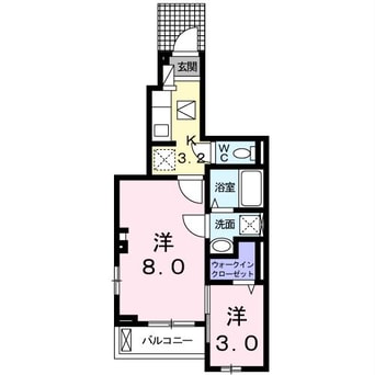 間取図 カサ・ヴィアーレⅡ
