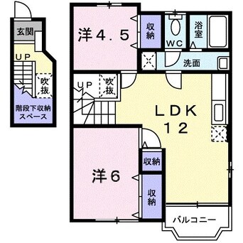 間取図 クレストヨコセキ