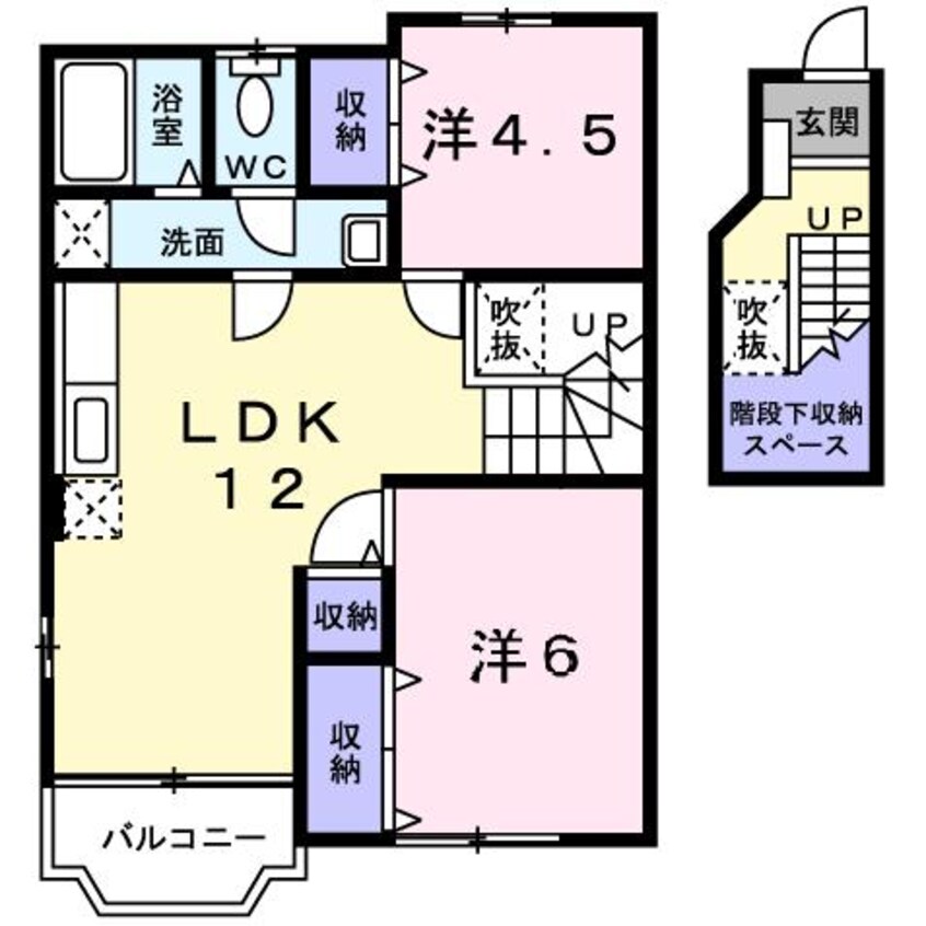 間取図 パークサイドⅡ